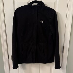 The North Face Black Women's Full-Zip Hooded Fleece Jacket